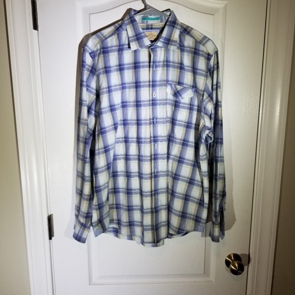 TOMMY BAHAMA JEANS MENS BUTTON DOWN SIZE L